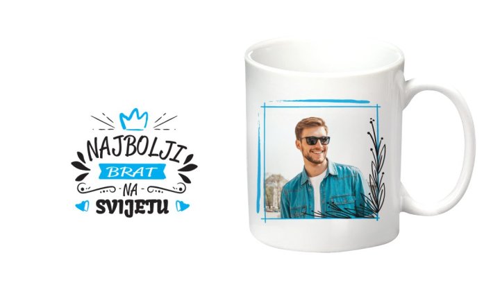 UNIKATNA ŠALICA S VAŠIM SLIKAMA PO NARUDŽBI