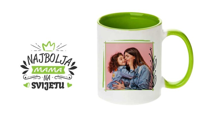 UNIKATNA ŠALICA S VAŠIM SLIKAMA PO NARUDŽBI