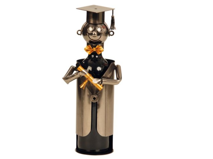 STALAK ZA BUTELJU METALNI - STUDENT 21,5 CM