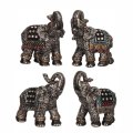 FIGURA SLON SA UKRASNIM KAMENČIĆIMA 6 CM
