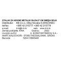 STALAK ZA NOVINE METALNI 38x29x37 CM SMEĐA BOJA