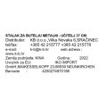 METALNI STALAK ZA BOCE - UČITELJ 37 CM