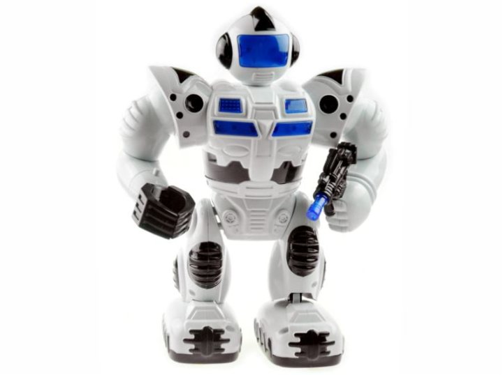 ROBOT SA SVJETLOM I ZVUKOM NA BATERIJE U KUTIJI 29x22x13 CM