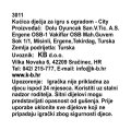 KUĆICA ZA IGRU S OGRADOM - CITY HOUSE 130x151x104 CM