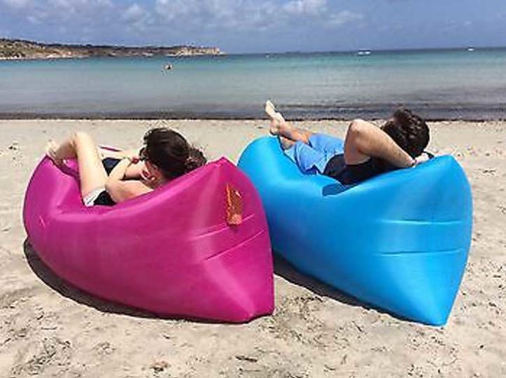 LEŽALJKA ZA PLAŽU NA NAPUHAVANJE - AIR SOFA 200x80x50 CM