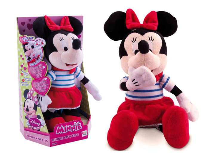 MINNIE MOUSE KISS KISS PLIŠANA 30 CM - MUZIČKA