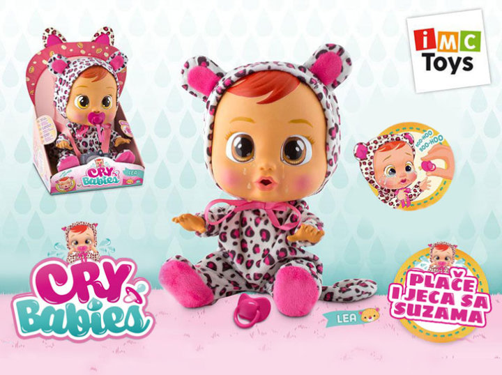 LEA CRY BABIES LUTKA KOJA PLAČE I JECA SA SUZAMA