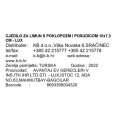 CJEDILO ZA LIMUN S POKLOPCEM I POSUDICOM 10x7,5 CM - LUX