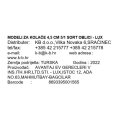 MODELI ZA KOLAČE 4,5 CM 5/1 - LUX