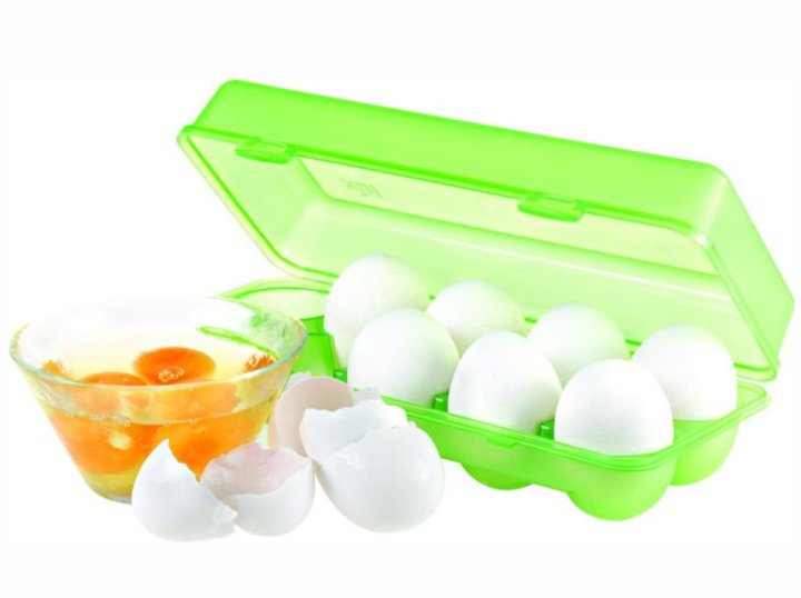 POSUDICA ZA ČUVANJE JAJA PLASTIČNA SORT BOJE - LUX