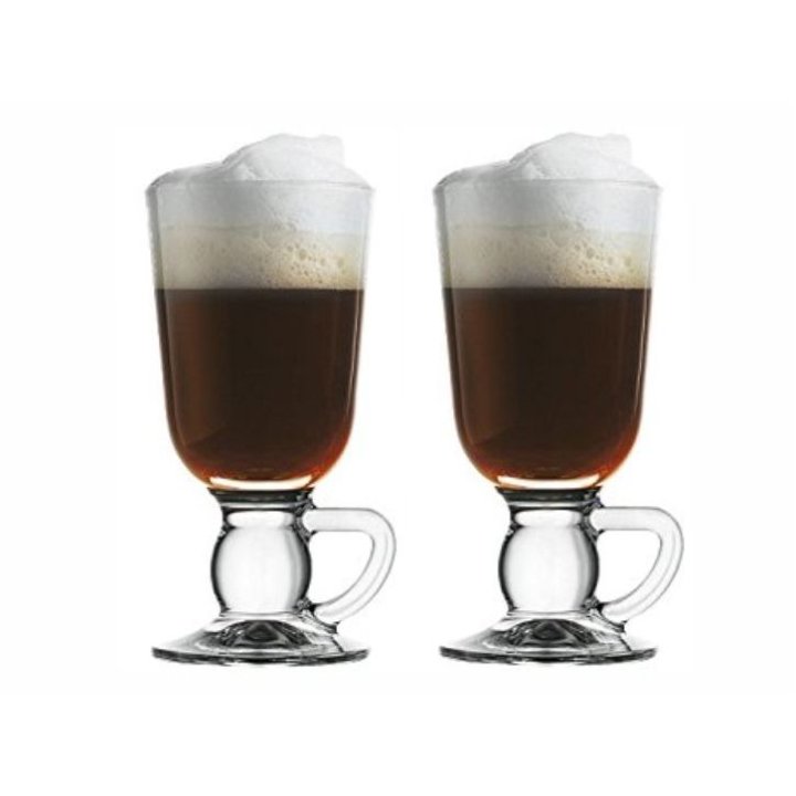 ŠALICE STAKLENE NA STALKU IRISH COFFEE 2/1  270 ML
