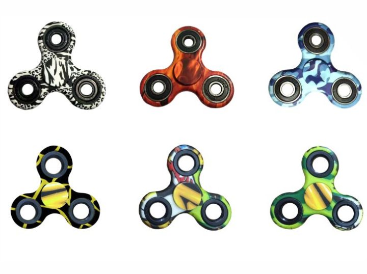 FIDGET SPINNER 6sort.