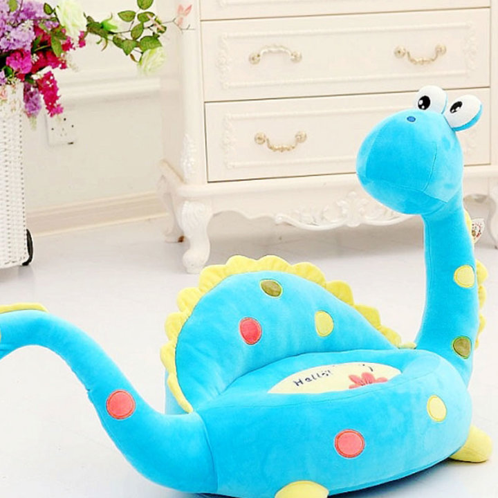 Dječja fotelja - Dinosaur plavi