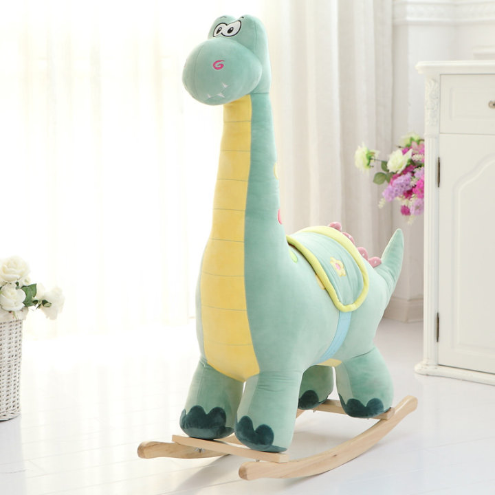 Plišana ljuljačka dinosaur, s ručkama