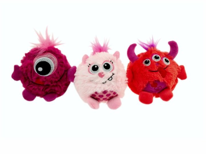 MONSTER PLIŠANI SA GLITER OČIMA 13 CM