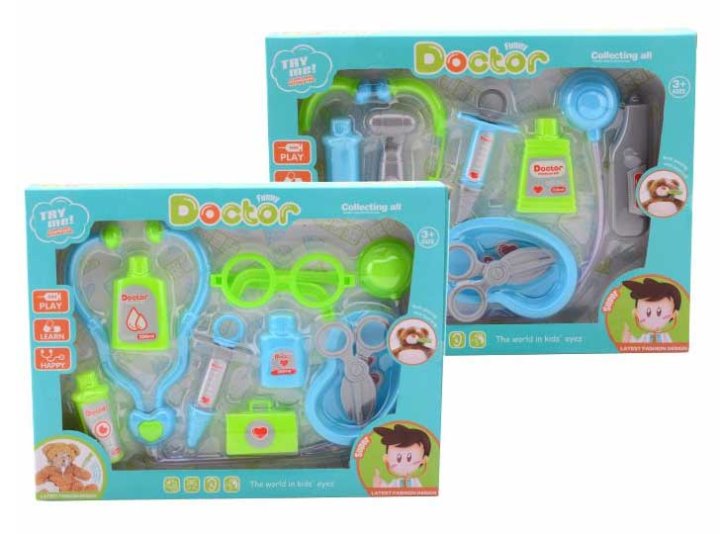 DOKTOR SET ZA IGRU U KUTIJI 30,5x23,5 CM