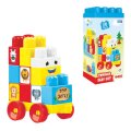 KOCKE ZA SLAGANJE 20 DIJELNE - AUTIĆ U KUTIJI 21x10 CM