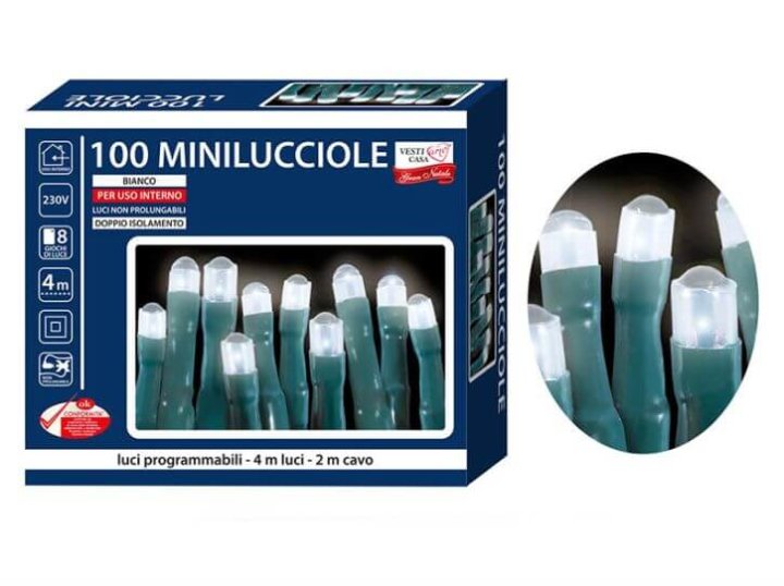 LAMPICE ZA BOR 100/1 BIJELE S FUNKCIJAMA - UNUTARNJE