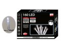 BOŽIĆNE LAMPICE VANJSKE LED 160/1 HL-BIJELE S FUNKCIJAMA I TAJMEROM NA BATERIJE
