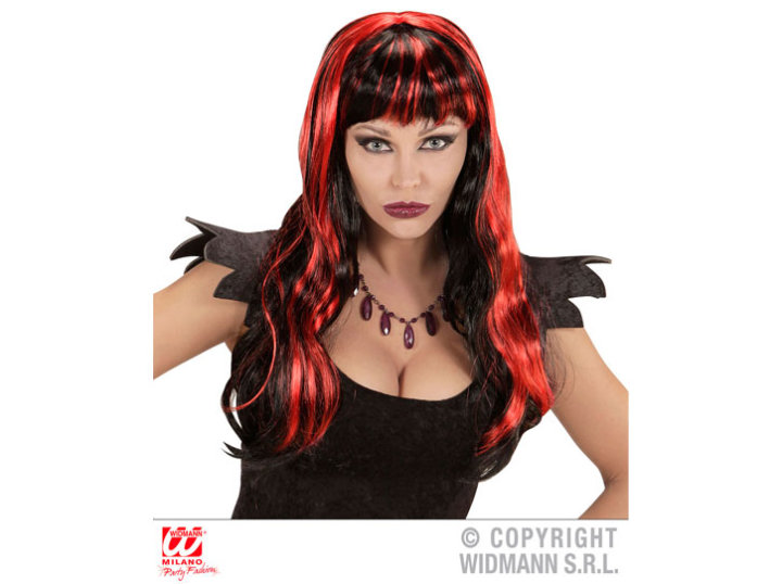 PERIKA HALLOWEEN CRVENO-CRNA