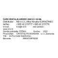 ČAŠE KRISTALIN AREZZO VINO 6/1 320 ML