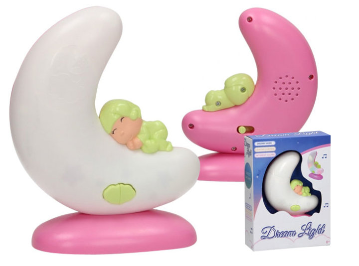 LAMPICA MUZIČKA MJESEC - SLATKI SNOVI - 15,5 CM