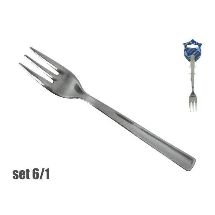 VILICE MALE MIAMI INOX SET 6/1