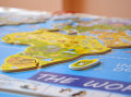 PUZZLE KARTA SVIJETA DRVENE