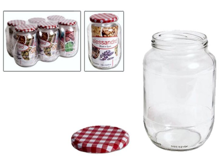 POSUDE ZA ZIMNICU 6/1 S POKLOPCIMA 900 ML