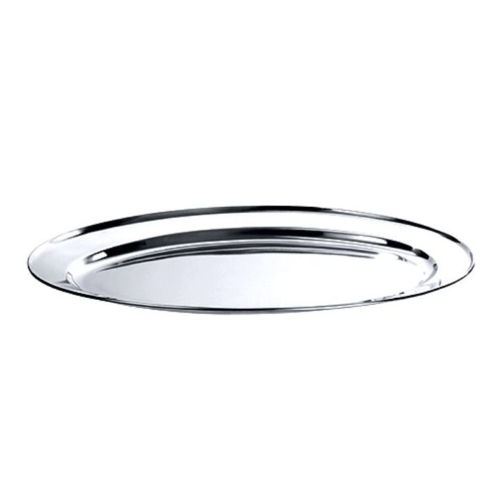 OVAL INOX 35 CM