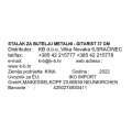STALAK ZA BUTELJU METALNI - GITARIST 37 CM