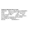 ČAŠICE PISA ZA ŽESTOKO 6/1 60 ML