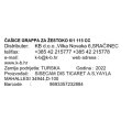ČAŠICE GRAPPA ZA ŽESTOKO 6/1 115 CC