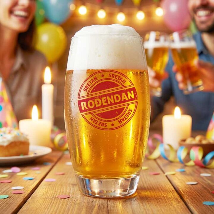 ČAŠA S TISKOM 0,5 L SRETAN ROĐENDAN