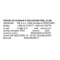 POSUDA ZA KUHANJE S POKLOPCEM PIXEL 24 CM