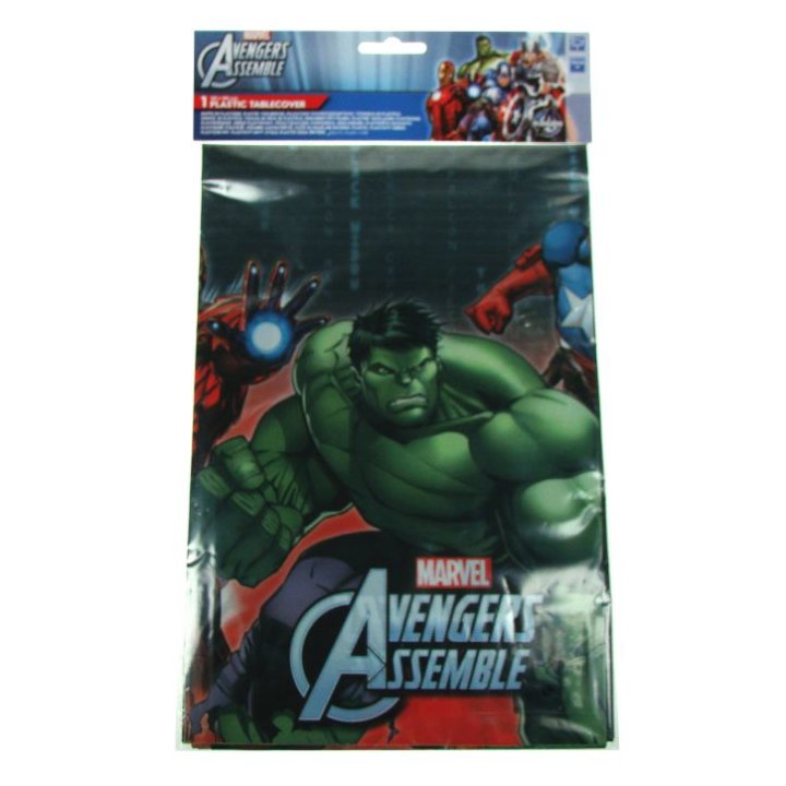 PLASTIČNI STOLNJAK ROĐENDANSKI 120x180 CM - AVENGERS