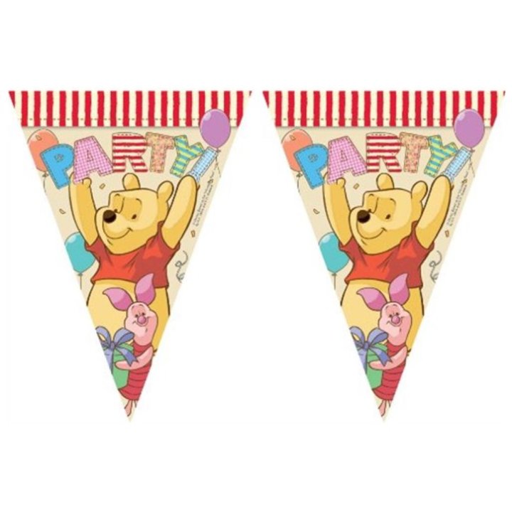 ZASTAVICE ROĐENDANSKE 300 CM - WINNIE THE POOH