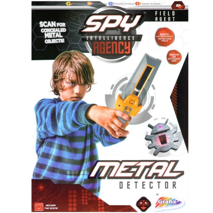 Detektor metala set Spy Agency