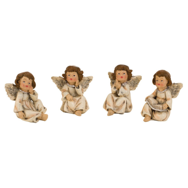 ANĐEO FIGURA SJEDEĆI 7 CM SORT