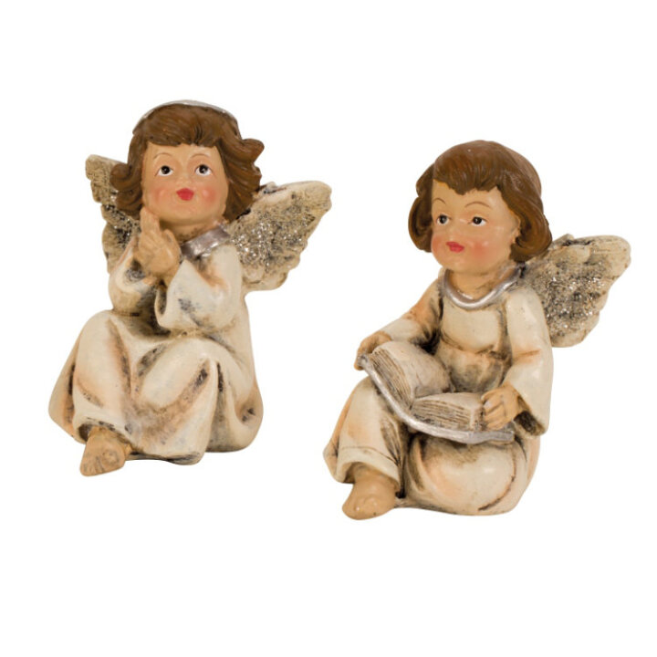 ANĐEO FIGURA SJEDEĆI 7 CM SORT