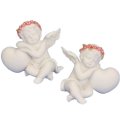 ANĐEO FIGURA SA SRCEM I ROZIM VJENČIĆEM 6x6,5 CM