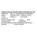 ANĐEO FIGURA SA SRCEM I ROZIM VJENČIĆEM 6x6,5 CM