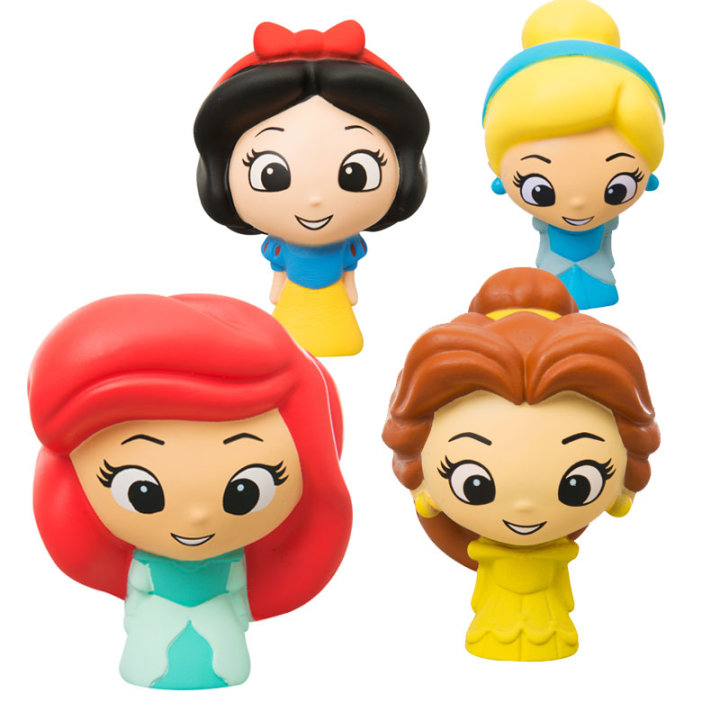Princess antistres figura za stiskanje 11 cm sort