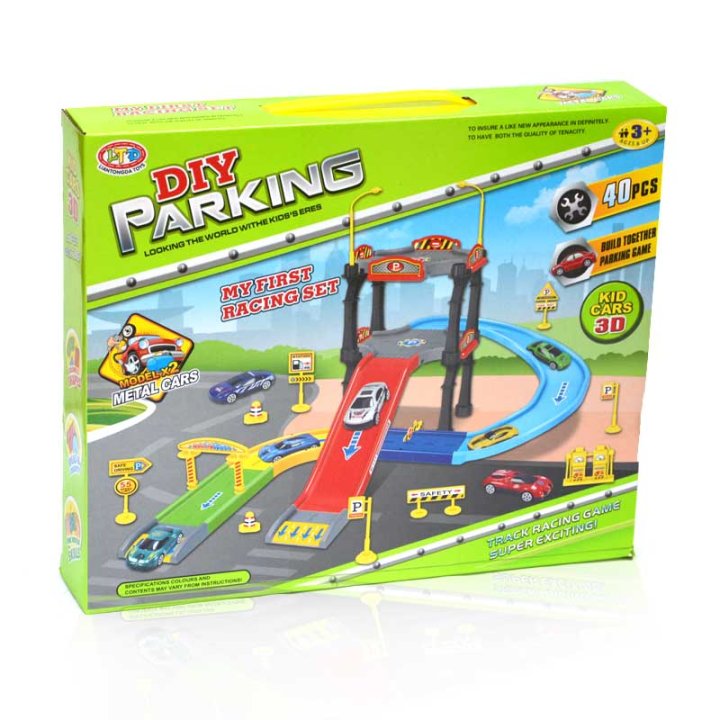 PARKING GARAŽA ZA IGRU U KUTIJI 34 x 6 x 28,5 cm