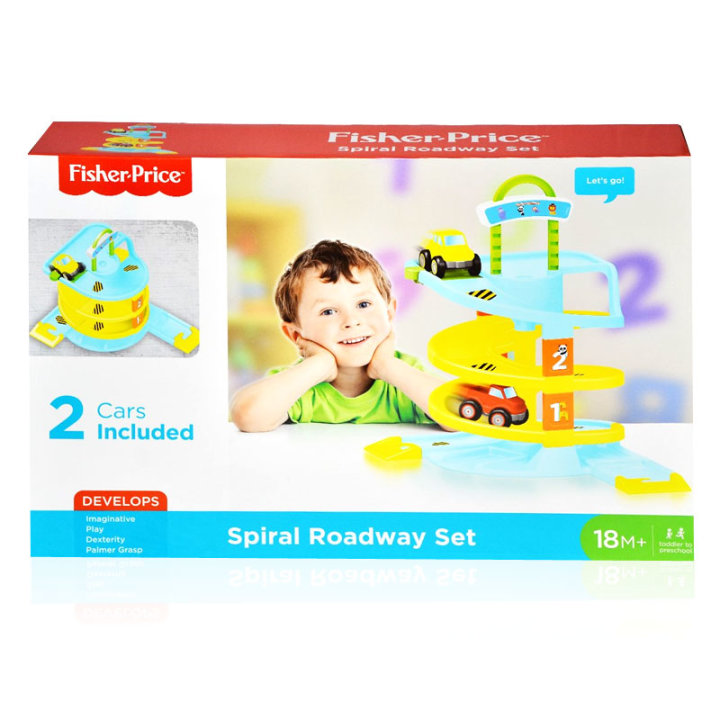 Fisher price spiralna parking garaža, s autićima