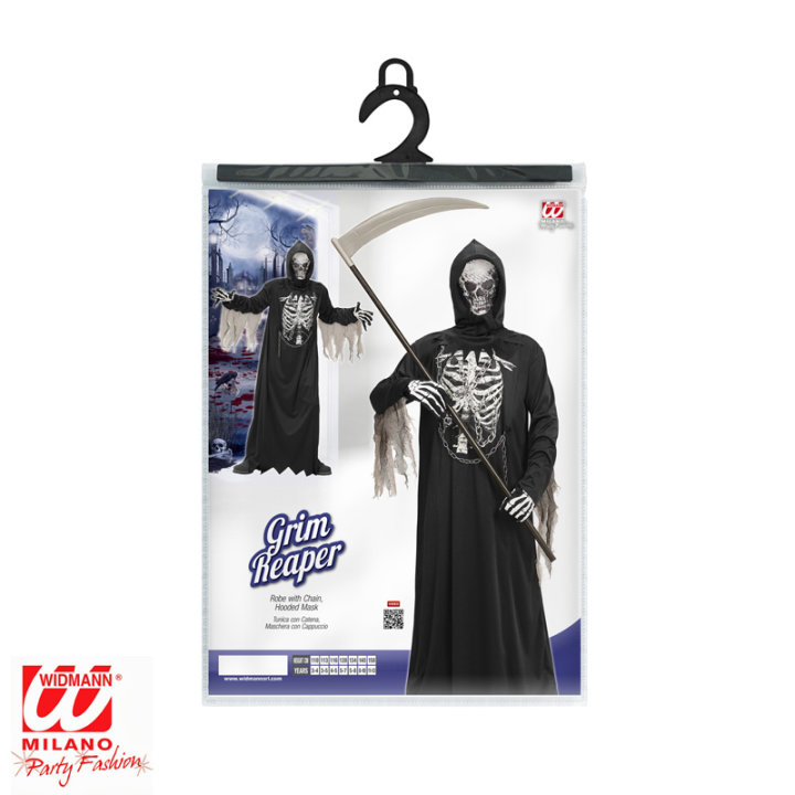 KOSTIM SMRT - GRIM REAPER - VELIČINA 158 CM