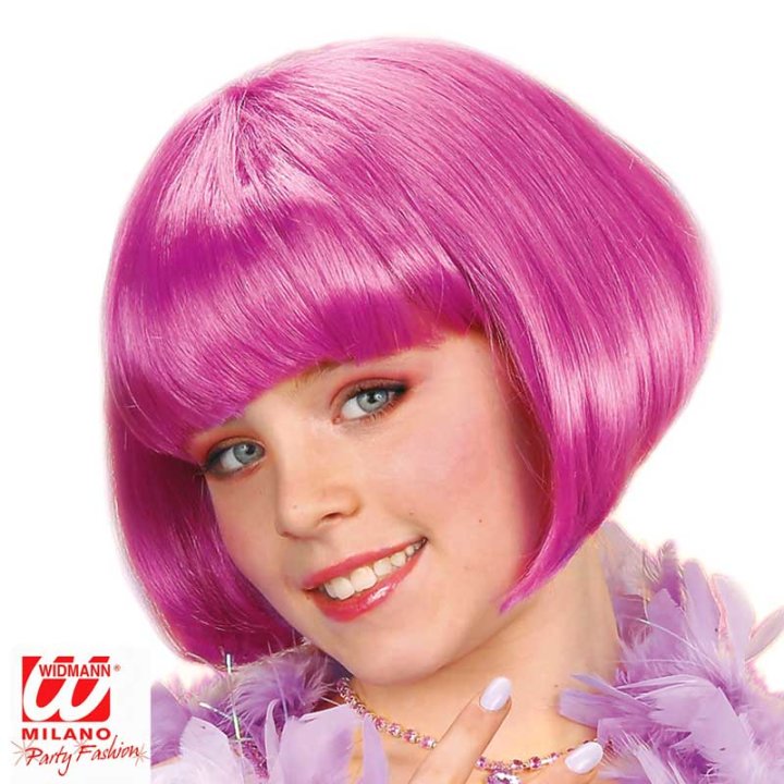 Roza perika za maskenbal