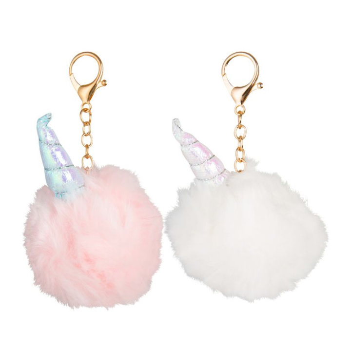 PRIVJESAK POM-POM JEDNOROG 10 CM