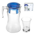 VRČ I ČAŠE AZUR SET ZA SOK 7 DIJELNI 140 CL + 21 CL