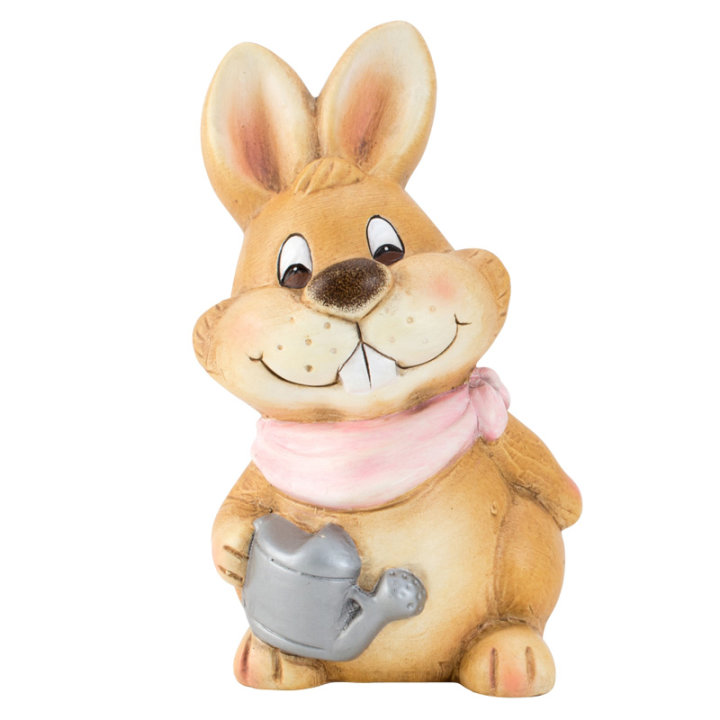 ZEC VRTLAR FIGURA 17,5 CM - SMEĐI / BIJELI